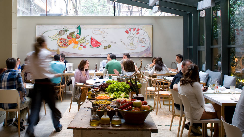 Restaurant Mordisco. Barcelona