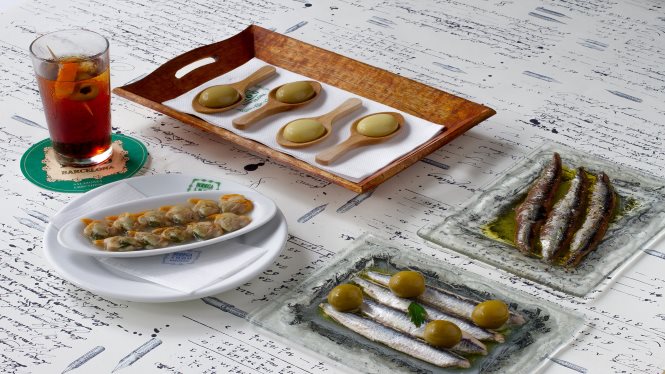 The olives at Bodega 1900 are the famous spherified versions developed at el Bulli.