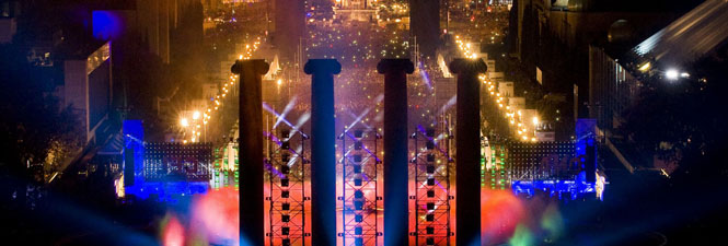 New Year's Eve in Avinguda Maria Cristina