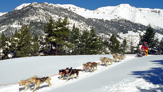 Snow activities close to Barcelona