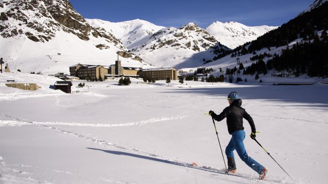 Skiing Vall de Núria