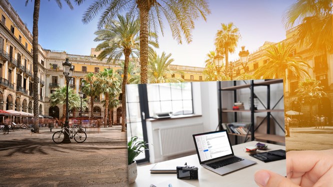 Workation Barcelona- Move your desk, change your life